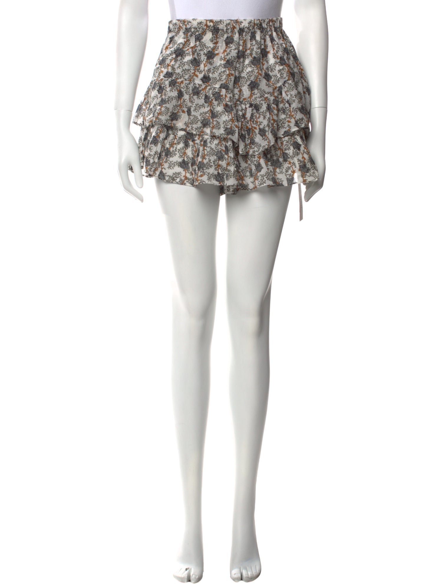 Isabel Marant Printed Mini Shorts
